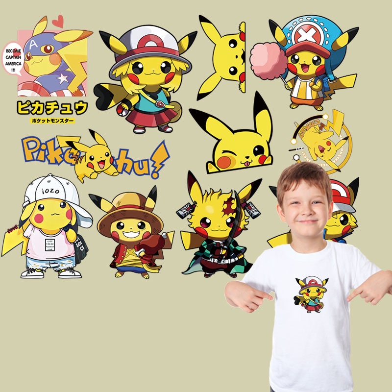 Sticker Ủi Dán Trang Trí Quần Áo Diy Hình Động Vật Đáng Yêu