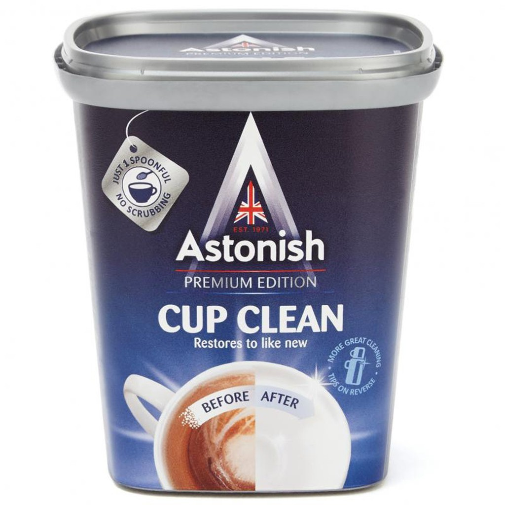 Bột tẩy rửa đa năng Astonish C9630, 350g, Tẩy Cà Phê ,Tẩy Lồng Giặt ,Thông Cống.