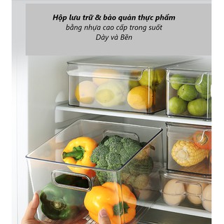 HỘP BẢO QUẢN THỰC PHẨM TỦ LẠNH BẰNG NHỰA TRONG SUỐT- HỘP BẢO QUẢN MỲ, TRỨNG, CÁC LOẠI ĐỒ UỐNG