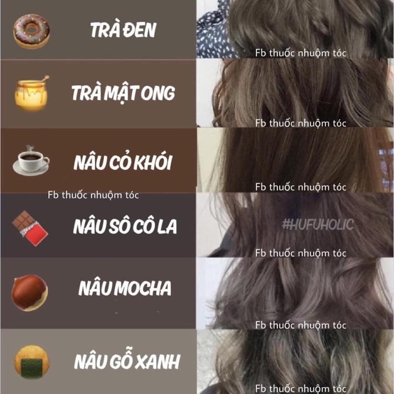Thuốc nhuộm tóc Hàn tặng kèm oxy,gang tay
