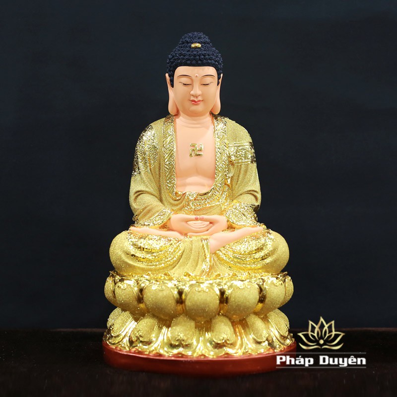 Tượng Phật Thích Ca Mâu Ni Bằng Composite, Cao Dưới 50cm (Nhiều Mẫu)
