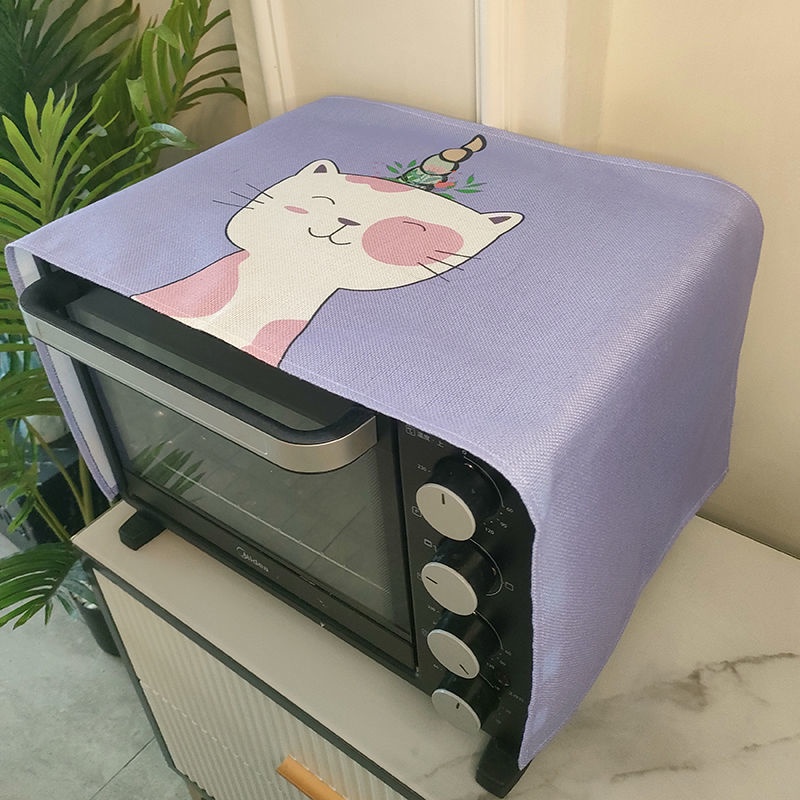 Vỏ Bọc Lò Vi Sóng Bằng Vải Cotton Lanh Chống Thấm Nước / Bụi Bẩn