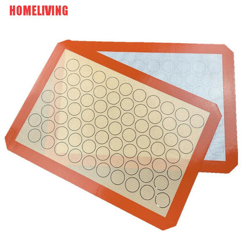Thảm Silicone Nướng Bánh Macaron Chống Dính Tiện Dụng Cho Nhà Bếp