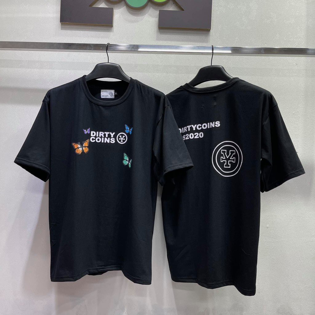 Áo thun tay lỡ Dirty Coin form nam nữ unisex , áo phông rộng oversize - GIN STORE
