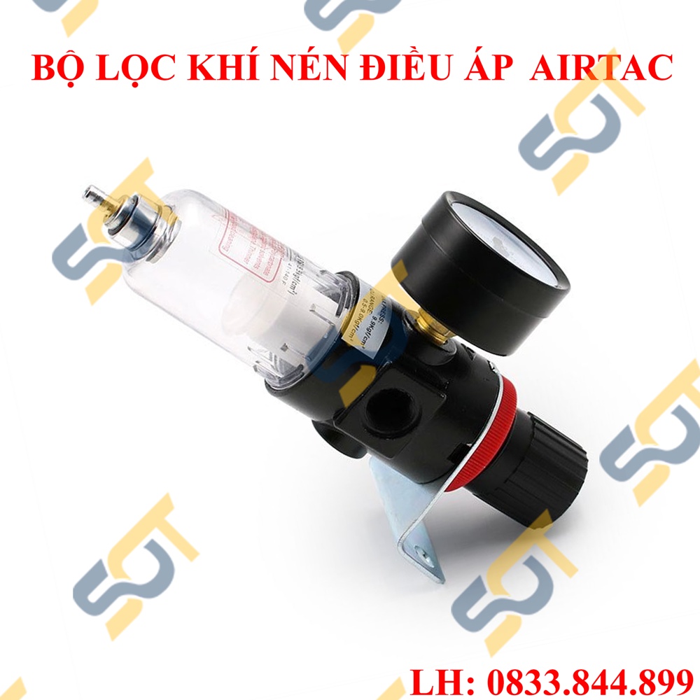 Bộ lọc khí nén đơn có điều áp Airtac AFR, BFR