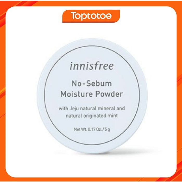 Phấn Phủ Dạng Bột Innisfree No Sebum Moisture Powder 5g