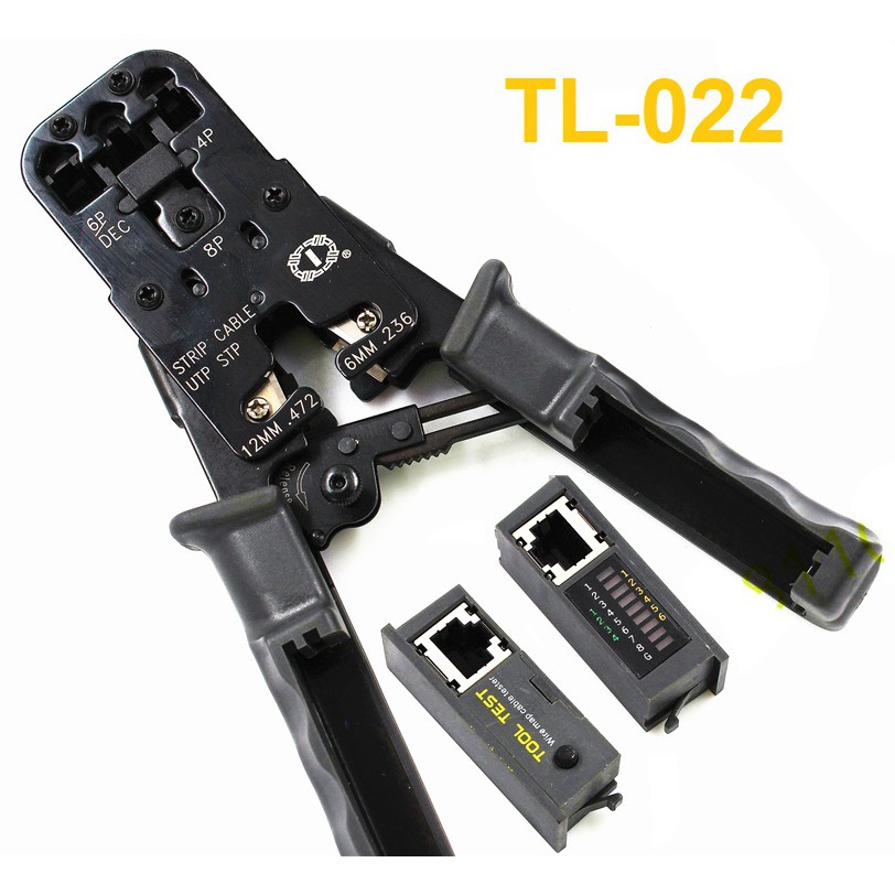Kìm mạng Talon TL-022 + chức năng test dây mạng đa năng