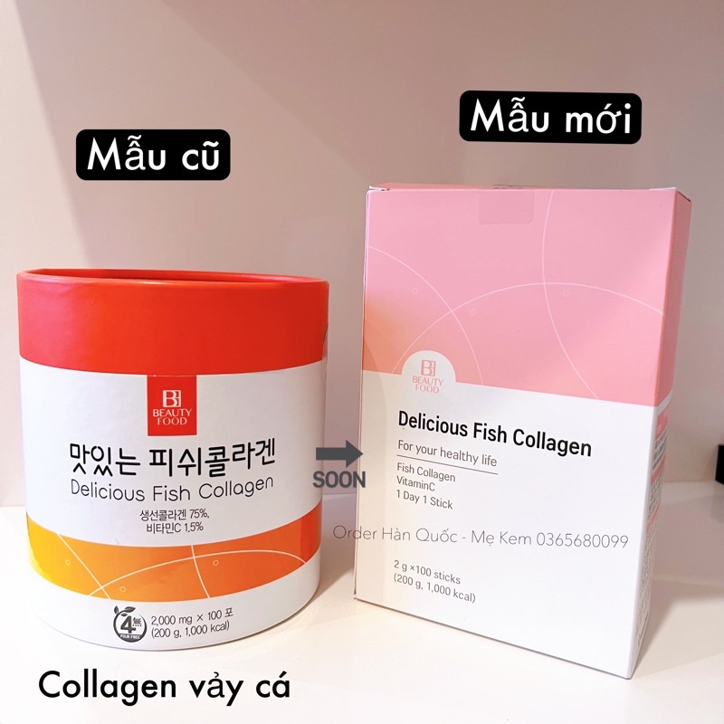 Hộp dưỡng đẹp da Delicious Fish Collagen