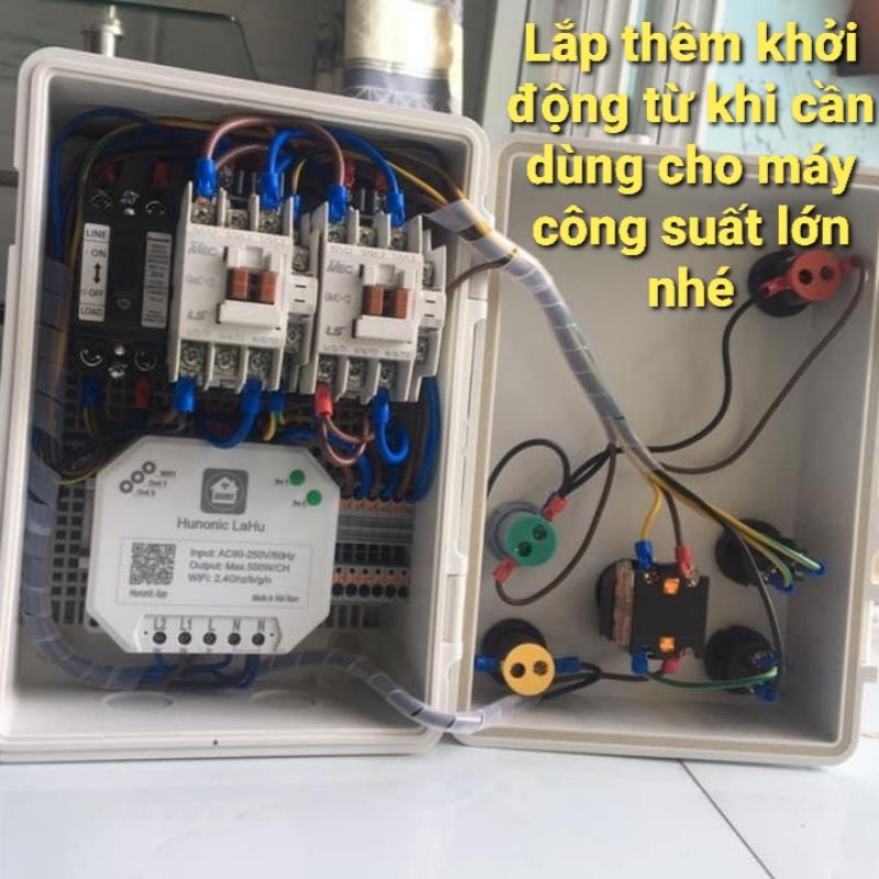 Công tắc thông minh wifi LaHu02 500w điều khiển từ xa qua điện thoại