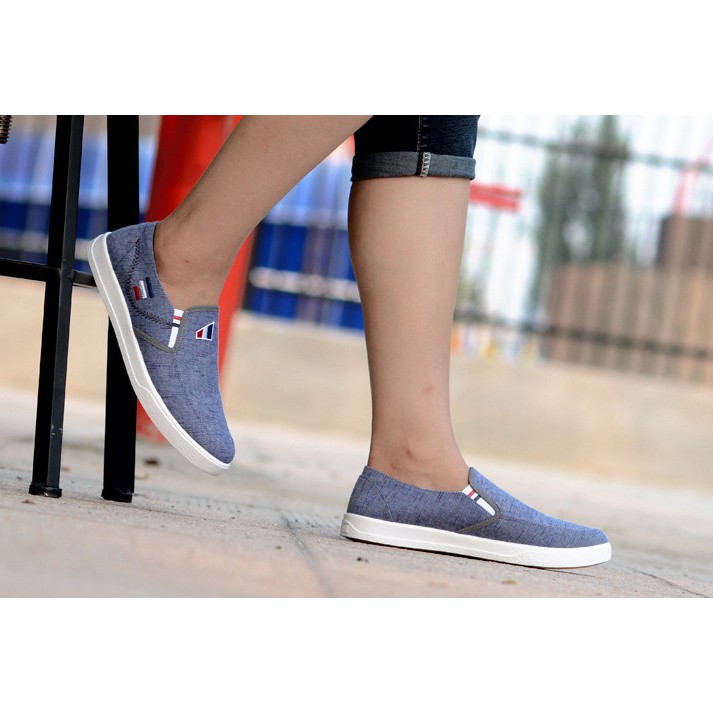 Giày Lười Nam Hot 2018 Giày Vải Thời Trang Trẻ Trung cho nam giới 005 | BigBuy360 - bigbuy360.vn