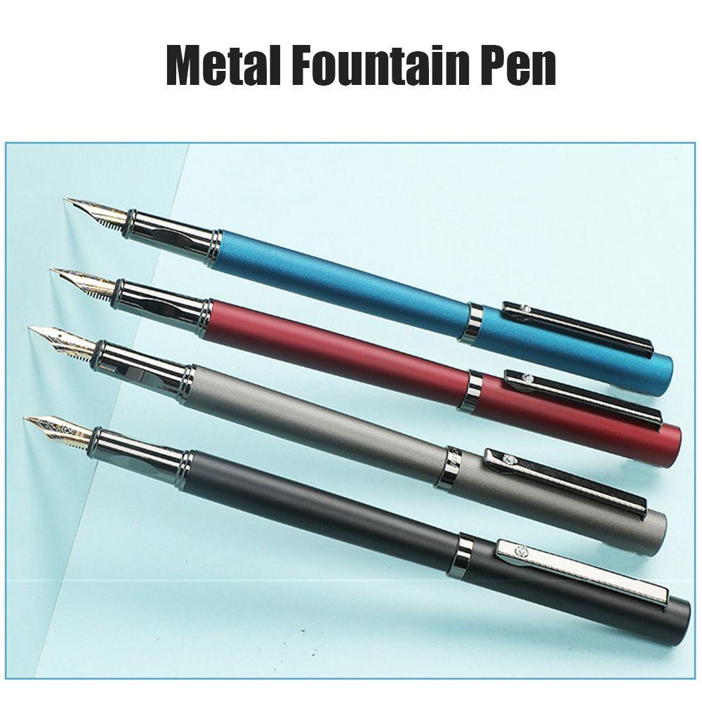 CHOOKEY Bút Viết Thư Pháp Bằng Kim Loại 0.4mm Màu Sắc Đẹp Mắt