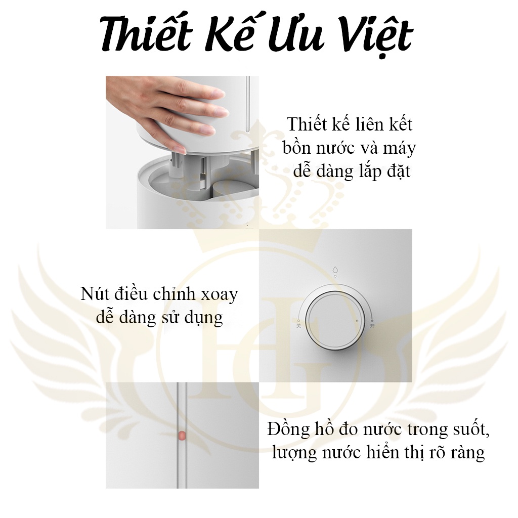Máy Phun Sương Tạo Ẩm Xiaomi Thế Hệ Mới - Máy Tạo Độ Ẩm Xiaomi Hàng Chính Hãng Cần Thiết Cho Gia Đình