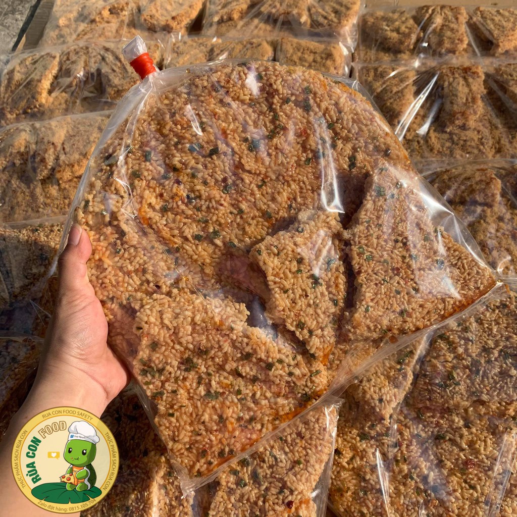 Cơm cháy đáy nồi mắm ớt và chà bông gói 500gr - TP.HCM