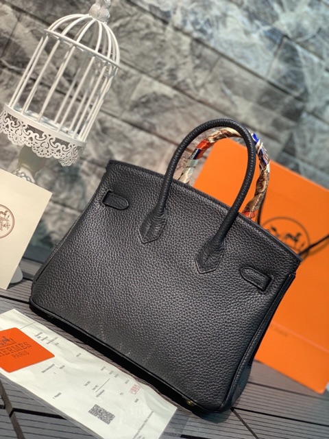 Túi HM BIRKIN ĐEN SIZE 25 SIÊU CẤP