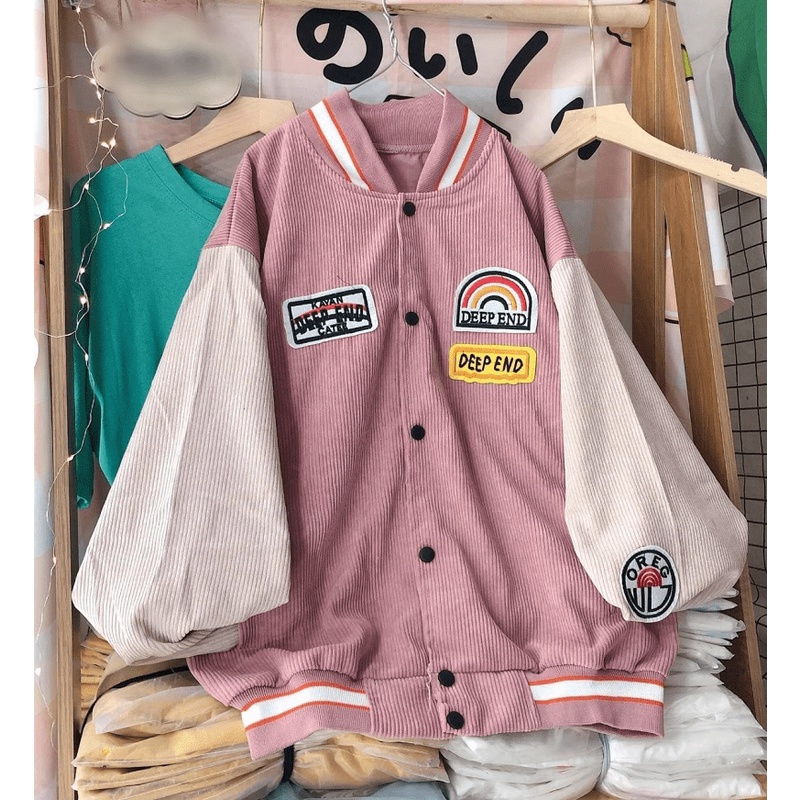 Áo Khoác Nữ Chất Nhung Tăm Siêu Mịn Họa Tiết Cầu Vồng [ HÌNH THẬT SP ]  - ĐĂNG QUANG FASHION