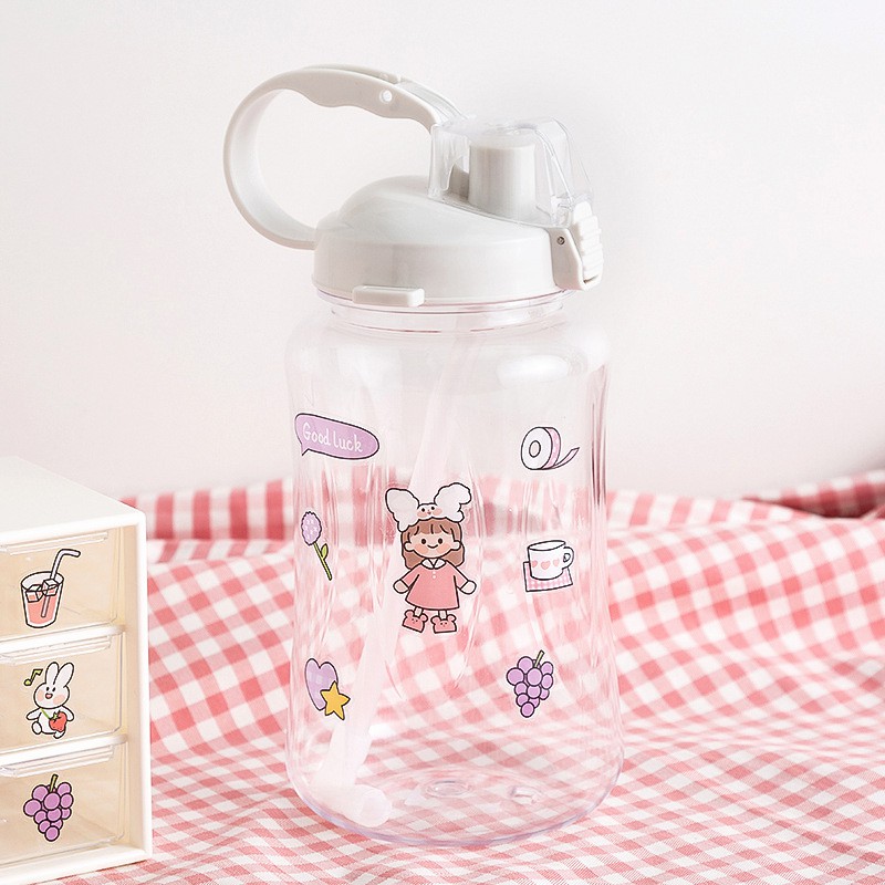 Set Sticker 4 Tấm Dán Trang Trí Sổ, Điện Thoại, Laptop Series of MeiMei, LuLu, Rebecca | ST068