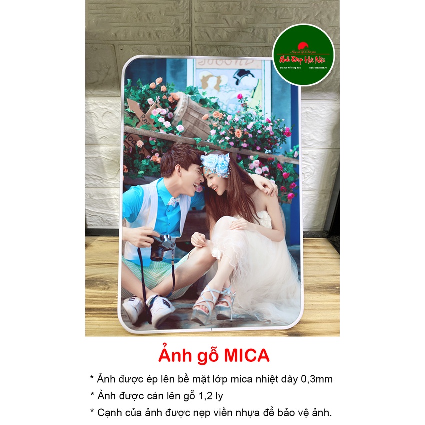 Ảnh gỗ Mica để bàn 15x21 | WebRaoVat - webraovat.net.vn