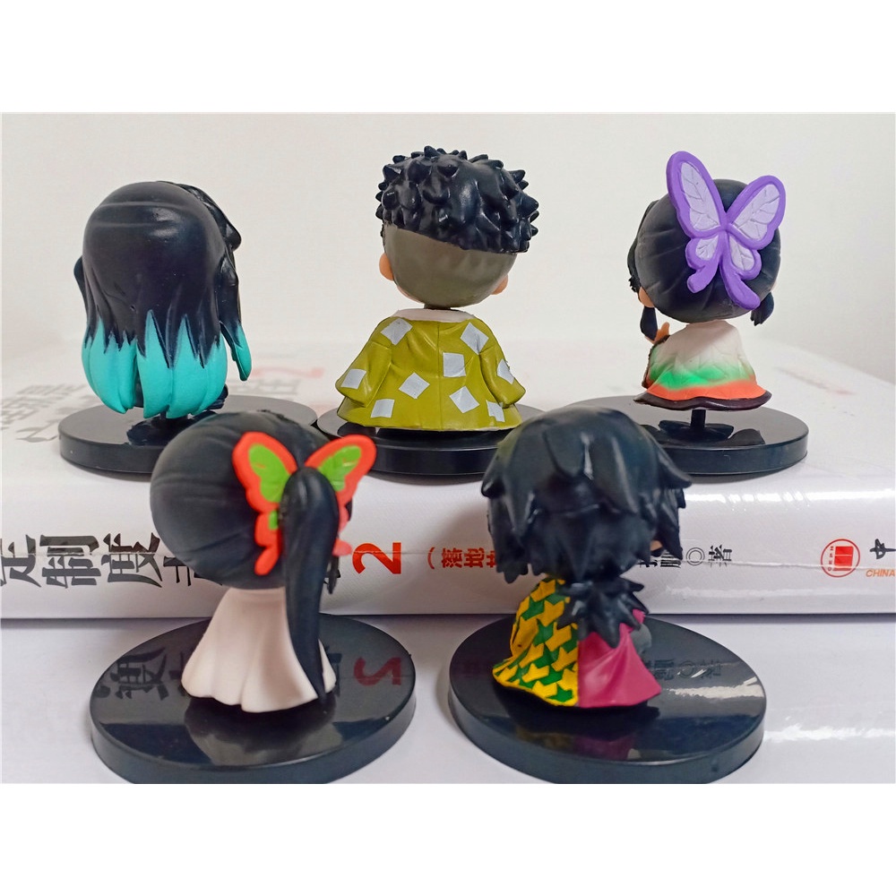 Mô Hình kimetsu no yaiba Trong anime Demon Slayer Tanjiro Nezuko Muchirou Rengoku Zenitsu mô hình