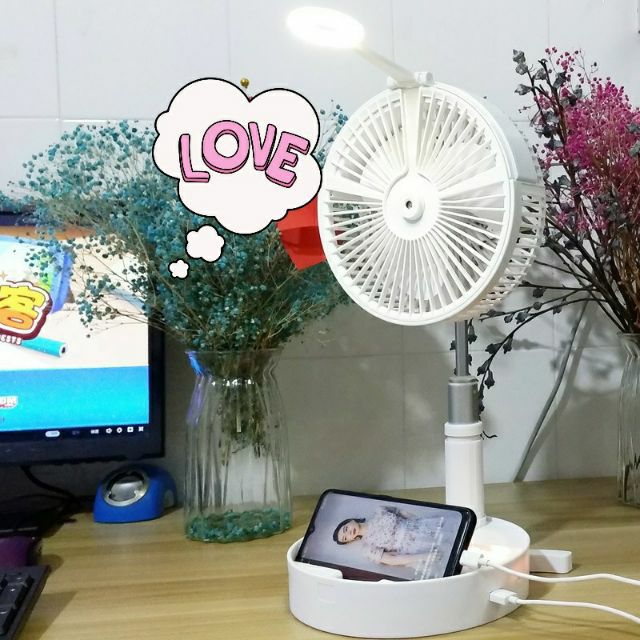 📢📢 Quạt sạc phun sương kiêm sạc dự phòng và đèn ngủ - HÀNG CAO CẤP