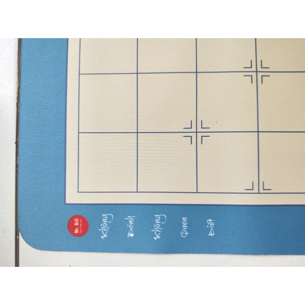 Bàn cờ tướng bằng da dày 2mm