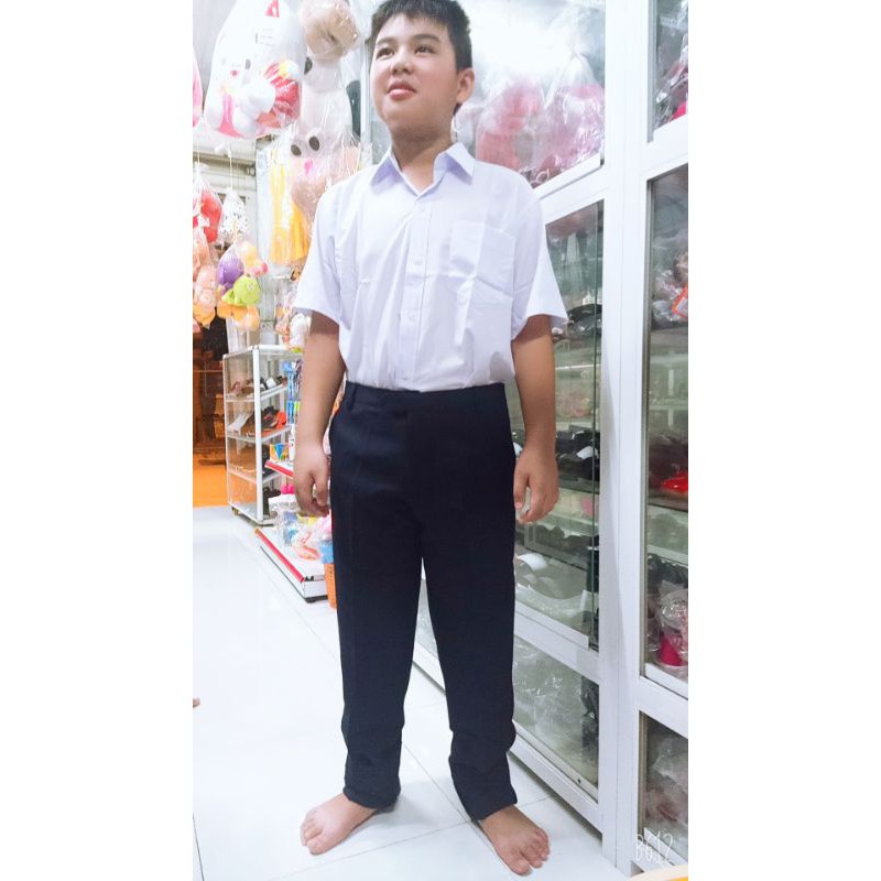 Quần tây học sinh nam Hàn Quốc form dáng chuẩn đẹp.