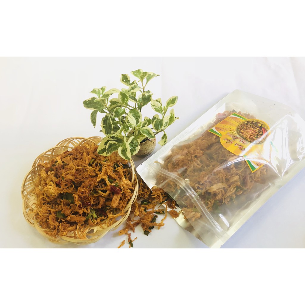 KHÔ GÀ LÁ CHANH 500G