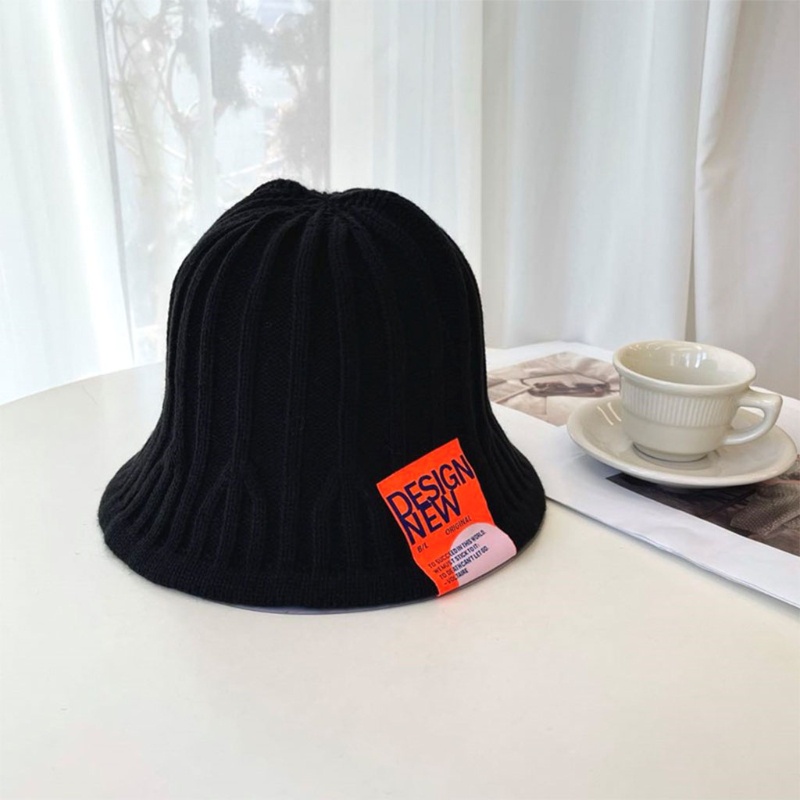 Mũ Bucket Dệt Kim In Chữ Thời Trang Cá Tính Trẻ Trung