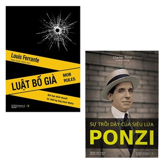 Sách - Combo 2 cuốn Bài học Kinh doanh ( Luật bố già, Sự trỗi dậy của siêu lừa Ponzi)