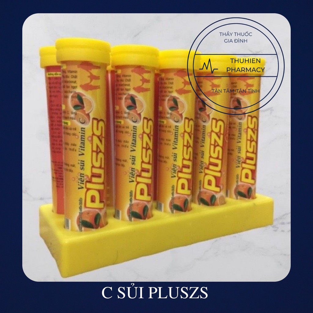 Viên sủi Vitamin C Pluszs (tuýp 20 viên)