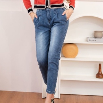 Quần Jean Baggy - orchid CTJ7O557
