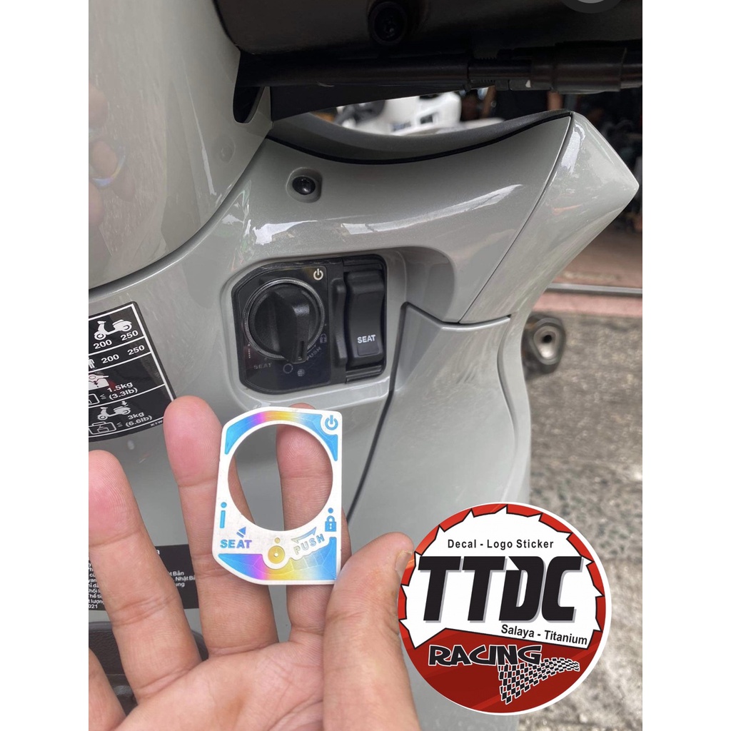 Tem Titan Dán Khoá Sh350i / Vision 2021 - 22 / Lead 2022 / Vario 160 / Ab 2023 / Winner x 2022