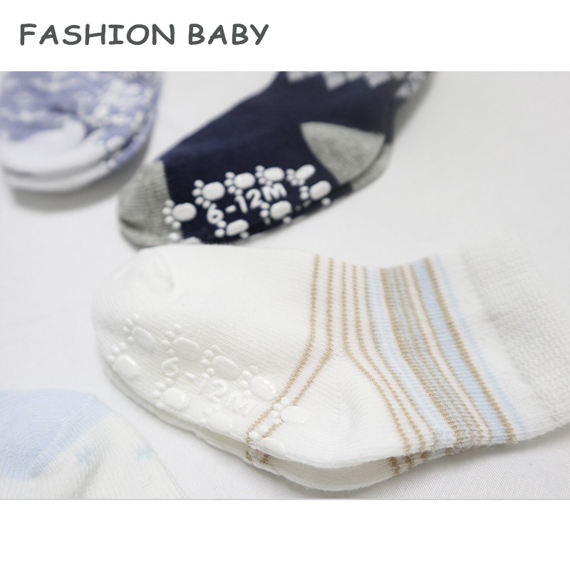 [Mã FASHIONCB264 giảm 10K đơn bất kỳ] Kids baby infants boys &amp; girls summer cotton socks (0-24M)