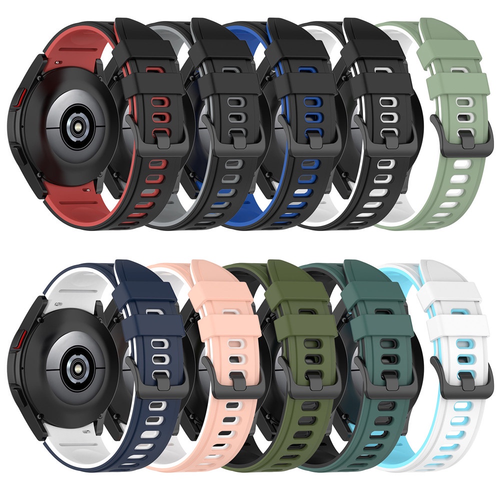 Dây Silicone Thay Thế Cho ĐồNg Hồ Samsung Galaxy Watch 4 5 Pro 40mm 44mm 45mm Classic 42mm 46mm