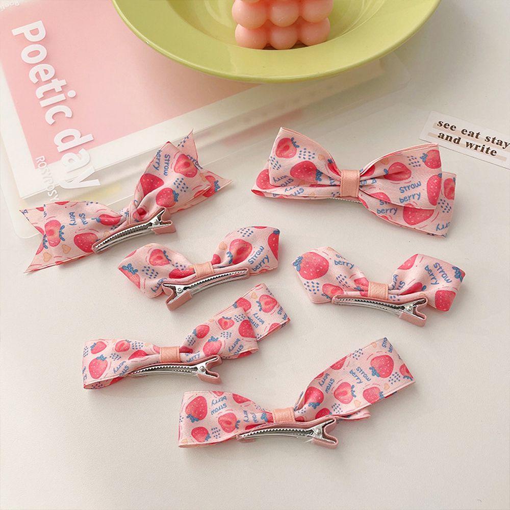 Kẹp Tóc Nơ Ruy Băng Phong Cách Vintage Cho Nữ