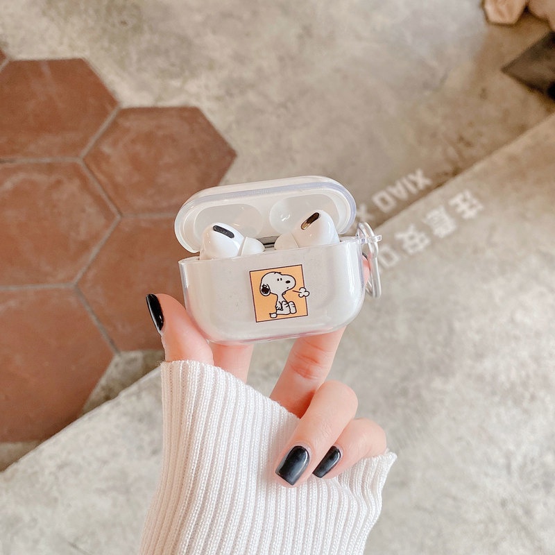 cartoon pictures Transparent Cases For AirPods Pro Cases Bluetooth Wireless Earphone Protective Cover For Airpods 2 3 1 PC Clear Hard Case Shell