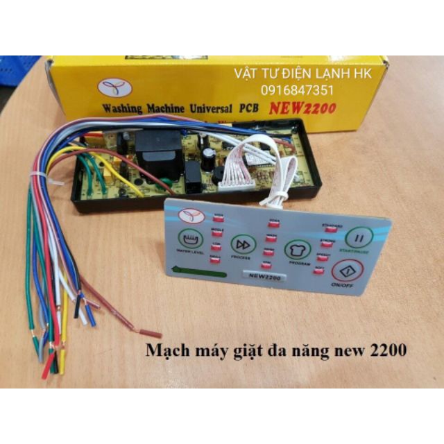 Bo mạch máy giặt đa năng New 2200 - broad MG