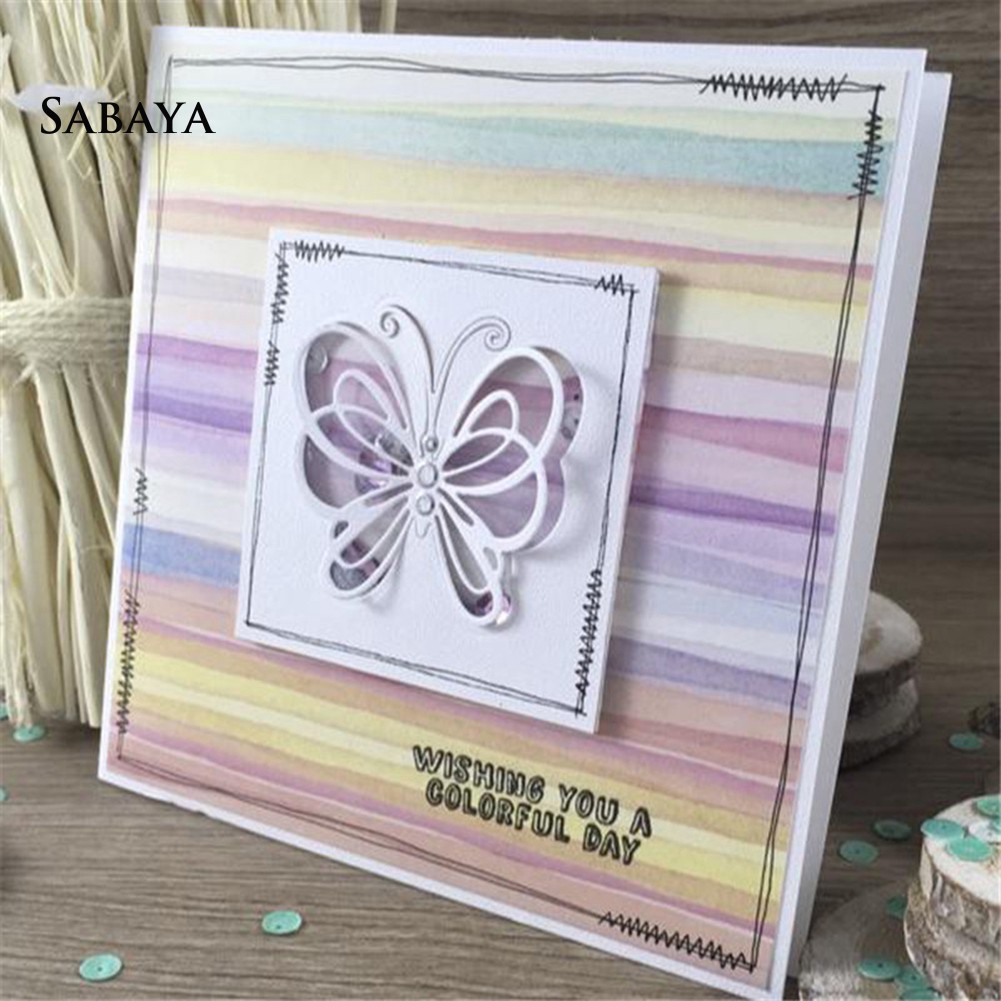Khuôn Cắt Giấy Kim Loại Hình Bướm