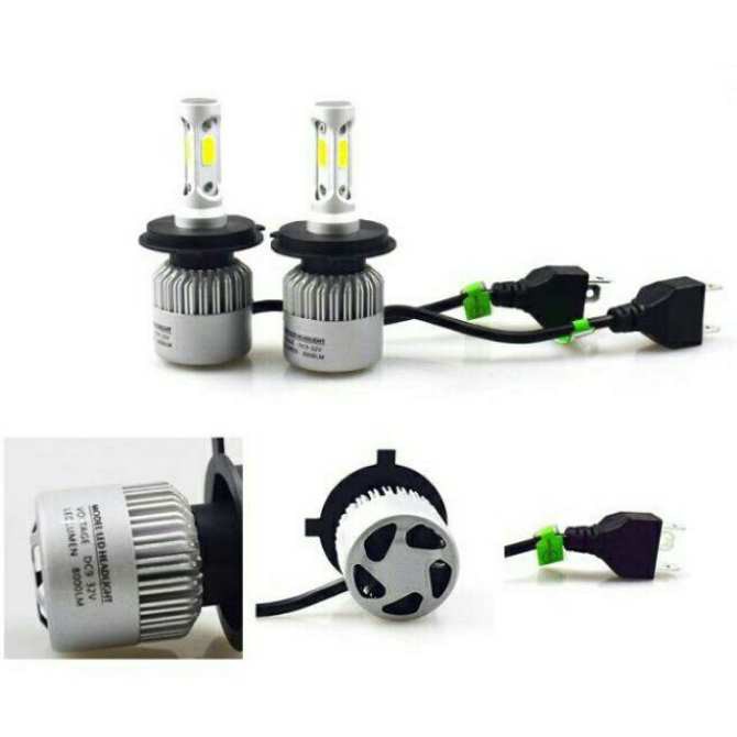 ĐÈN PHA LED C6 3 TIM LED H4