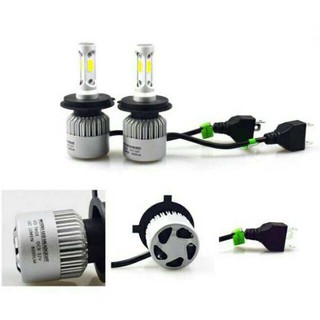 ĐÈN PHA LED C6 3 TIM LED H4 (GIÁ 1 BÓNG)