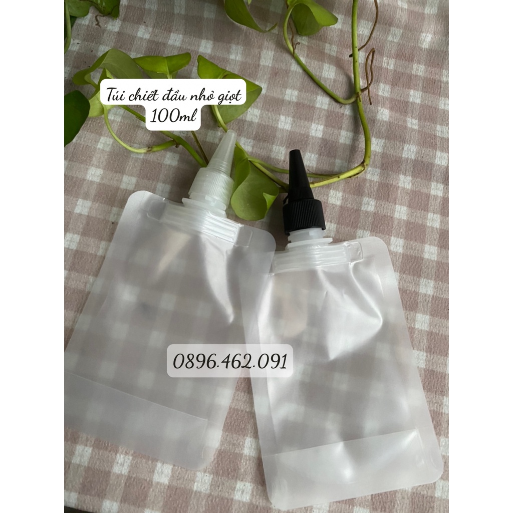TÚI CHIẾT MỸ PHẨM, DẦU GỘI, DẦU XẢ, sỮA TẮM CÓ THỂ TÁI SỬ DỤNG NẮP BẬT,ĐẦU XỊT PHUN SƯƠNG, NÚT CHIẾT NHỎ GIỌT 50ML/100ML