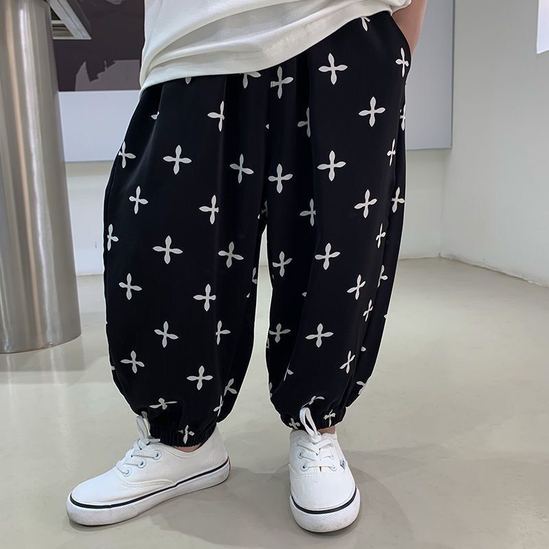 Quần Legging Chống Muỗi Dáng Rộng Thời Trang Mùa Hè Cho Bé Trai Và Gái