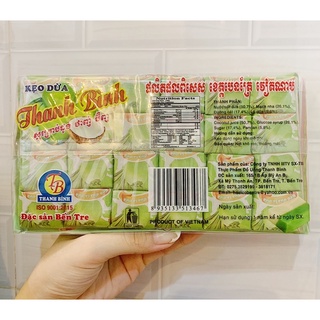 (DATE MỚI NHẤT: 8/10/2023) KẸO DỪA 270G THANH BÌNH (CÓ SỈ)