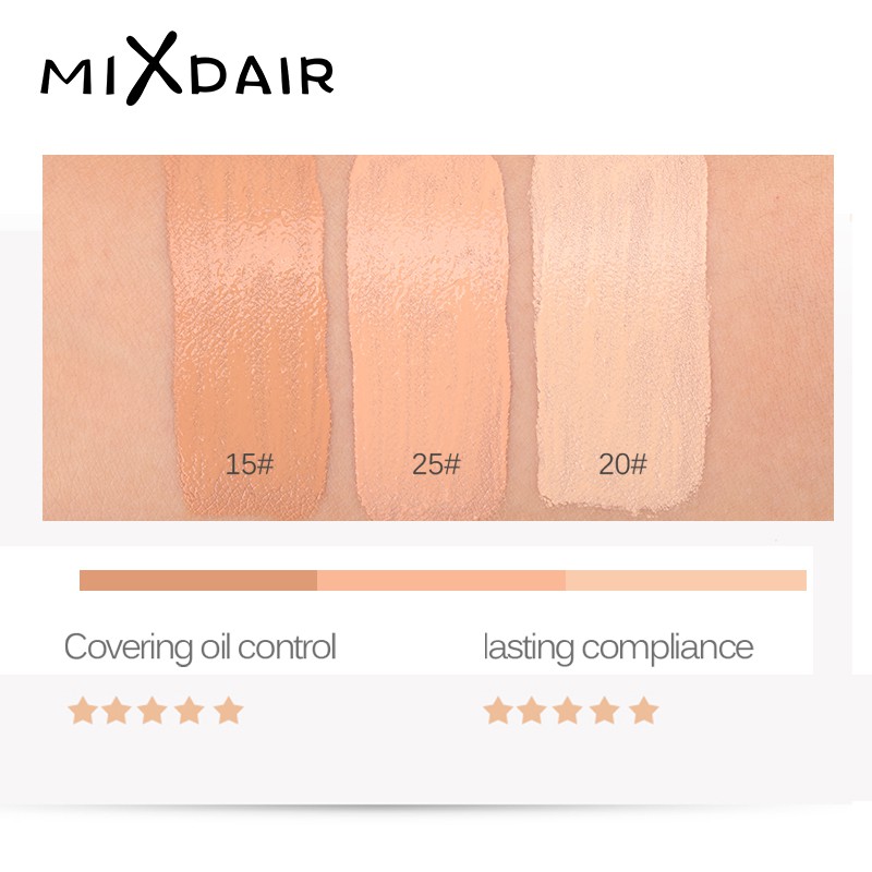 Kem che khuyết điểm MIXDAIR chống thấm nước 6g có 3 màu tùy chọn