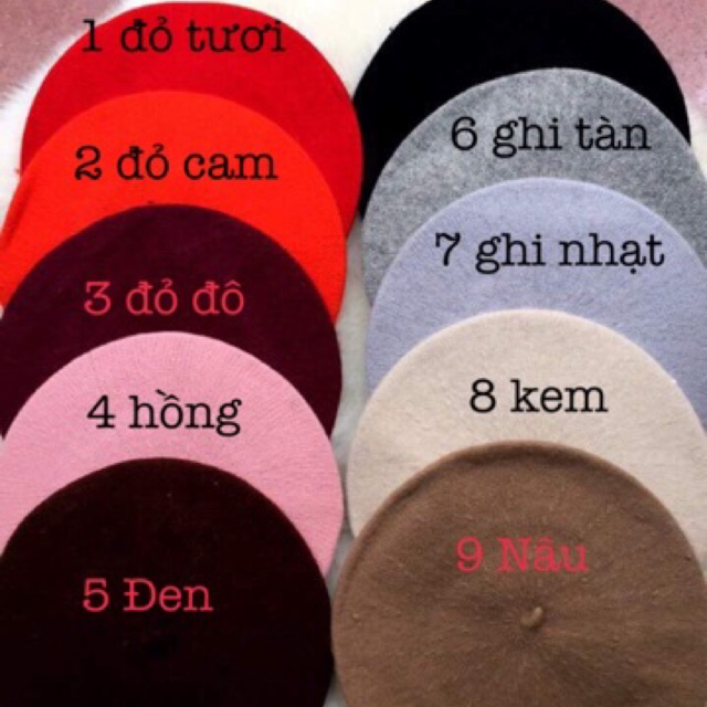MŨ NỒI NGƯỜI LỚN nhiều màu