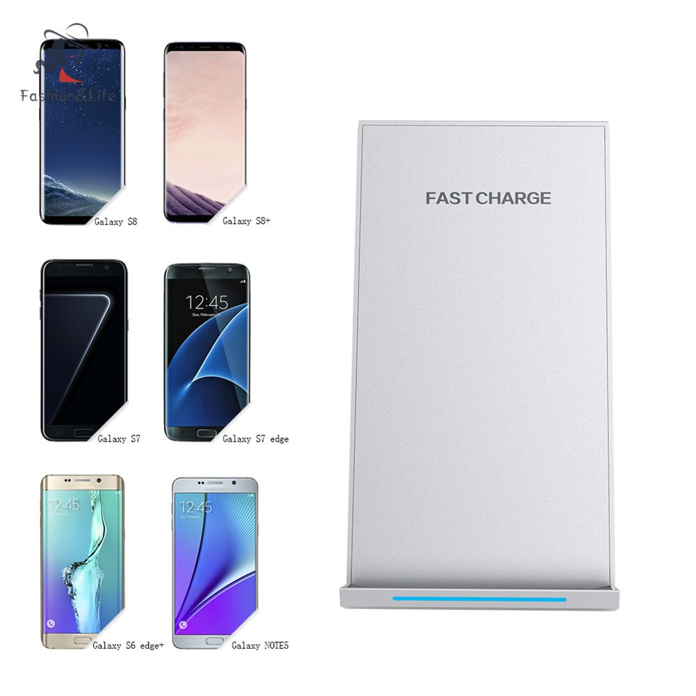 Đế Sạc Nhanh Không Dây Công Nghệ Qi Cho Iphone 8 / 8 Plus Iphone X Samsung Note8 Galaxy S8