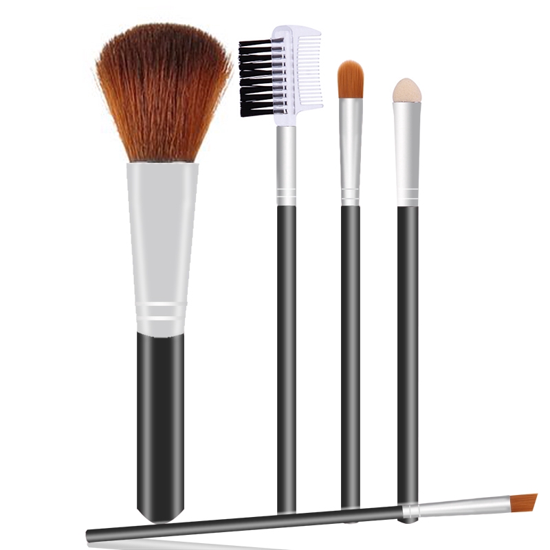 (Hàng Mới Về) Set 5 Cọ Trang Điểm Lamuseland 1406-b Tay Cầm Màu Đen | BigBuy360 - bigbuy360.vn
