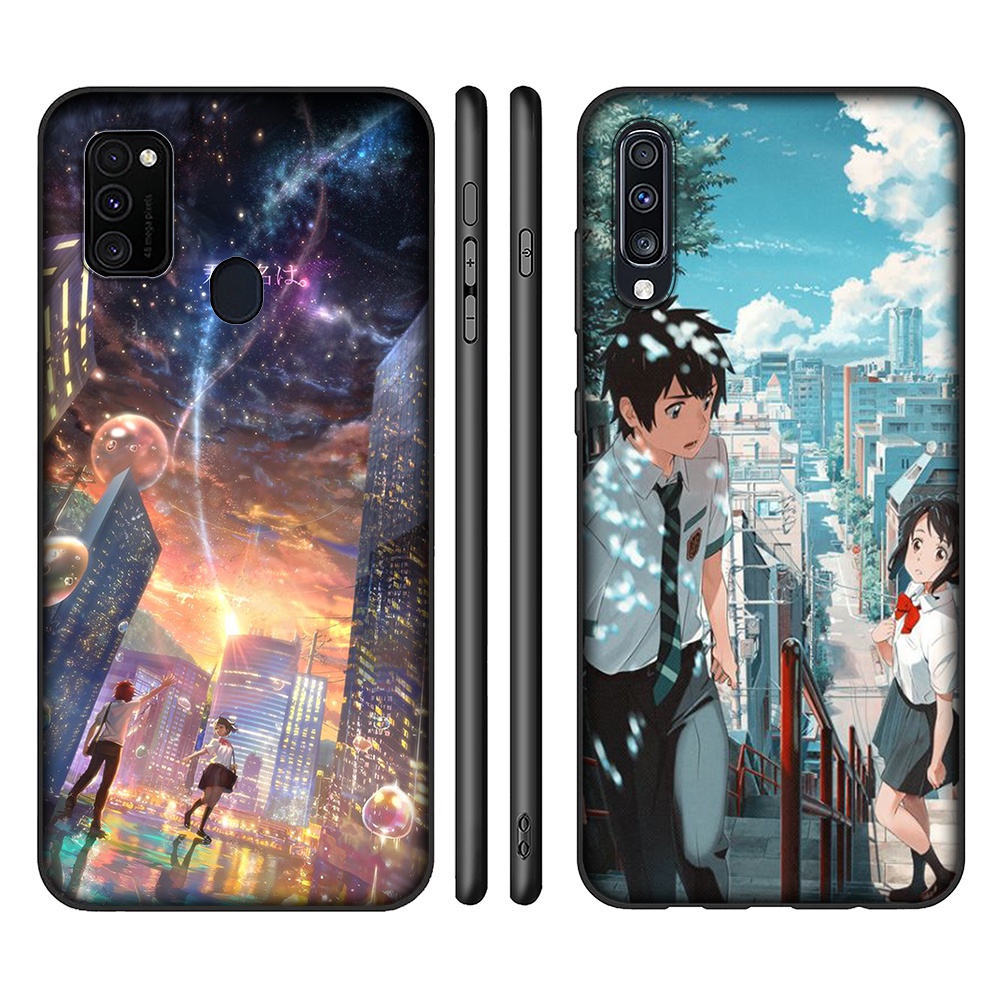 Ốp điện thoại silicon TPU mềm hình anime InuYasha Your Name cho OPPO A16 A16S A54S A53S A55 4G 5G A56 XF18