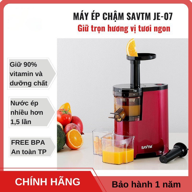 MÁY ÉP CHẬM HOA QUẢ SAVTM