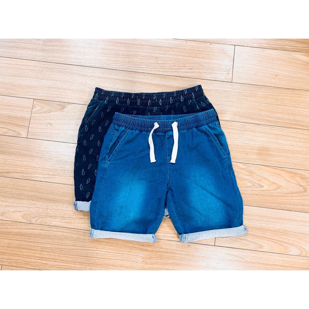 Quần short jean EUREKA chất da cá