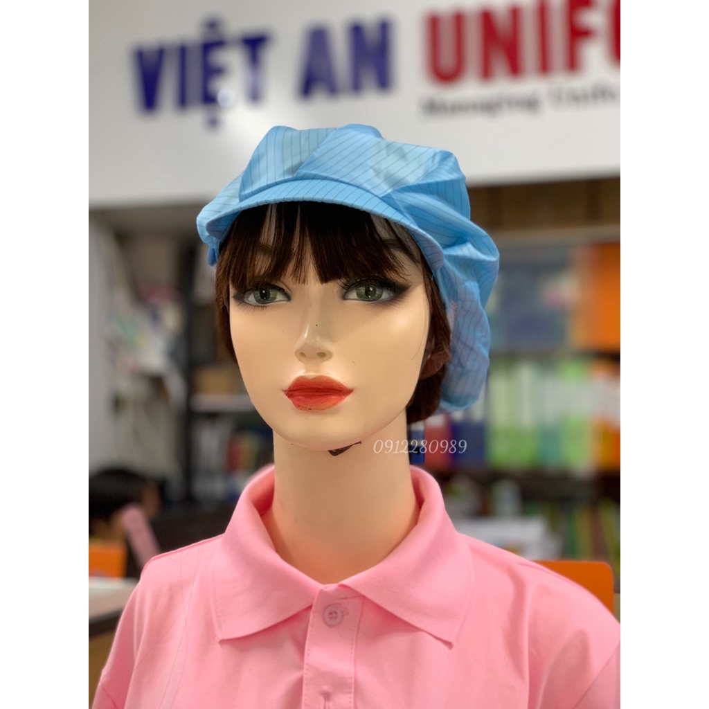Nón Kết Phòng Sạch chống tĩnh điện - 100% HÌNH THẬT